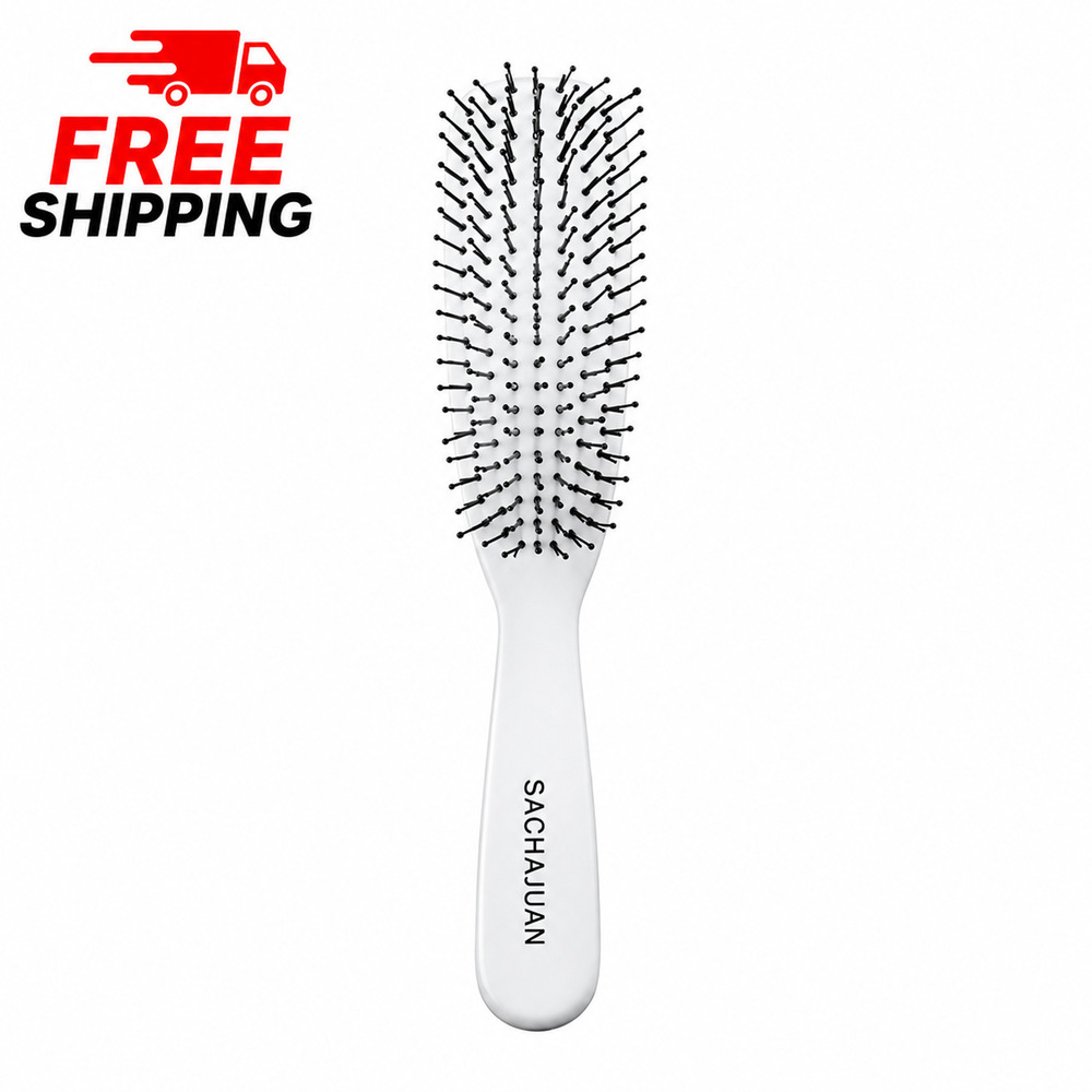Sachajuan Detangling Brush Hair Detangler Brush White New